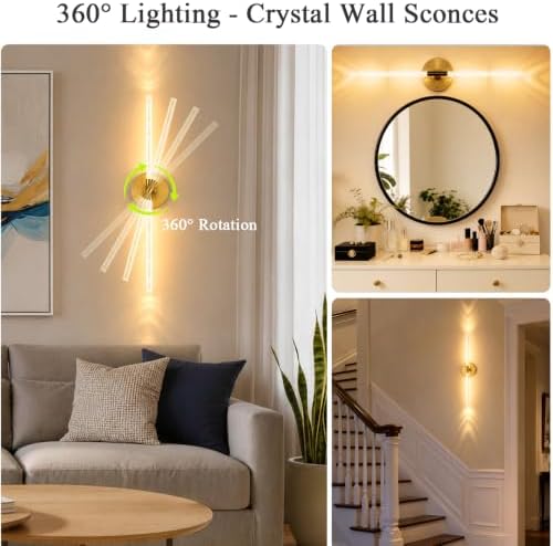 Rechargeable Wall Lights Battery Operated Sconce 2Pack - Image 5