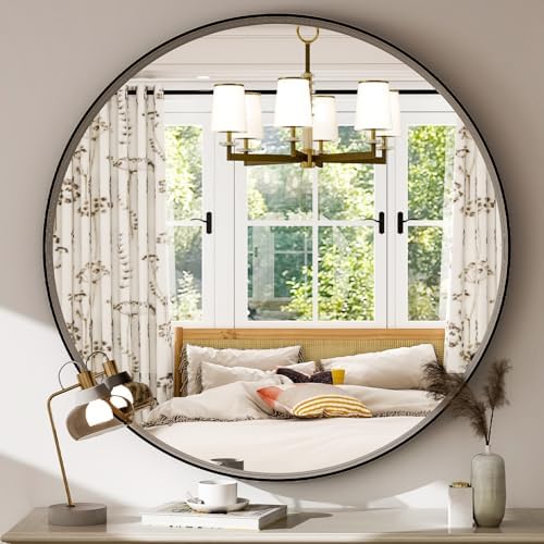 30 Inch Round Bathroom Mirror - Image 3