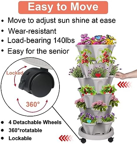GameXcel Vertical Planter Tower - Image 2