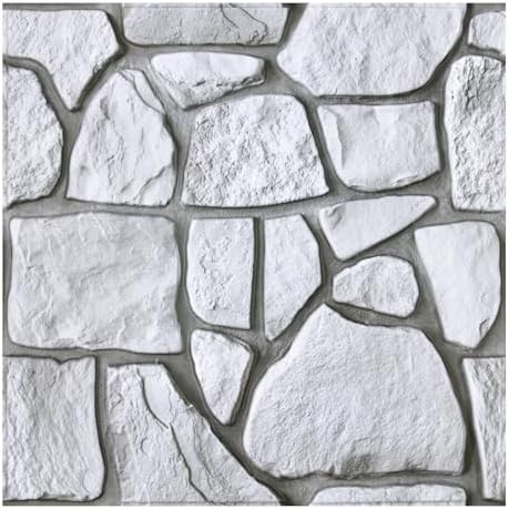 COMSTICKC 3D Faux Stone Wall Panels Peel and Stick by COMSTICKCDECOR