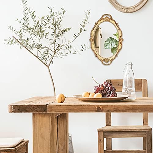 Eaoundm 14.5 x 10 inchs Oval Hanging Mirror - Image 3