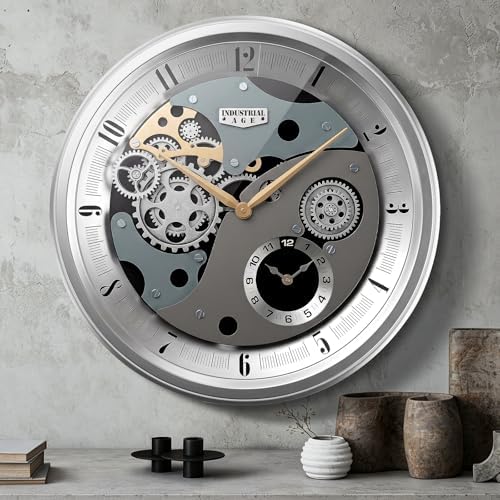 XSZ Industrial 20" Extra Large Wall Clock by Unknown
