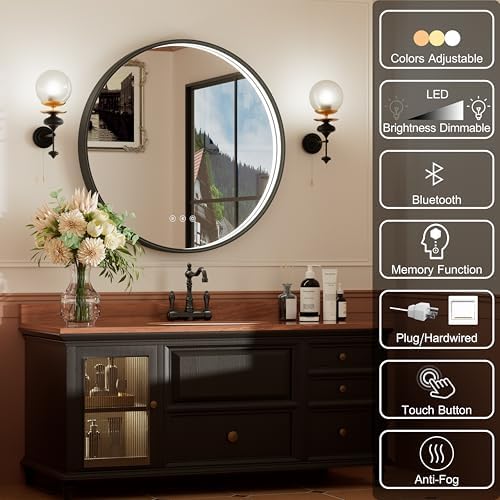 20 Inch Bluetooth LED Bathroom Mirror - Image 6