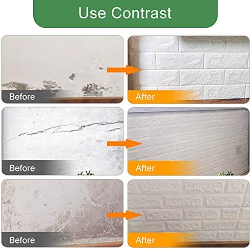 3D Self Adhesive Foam Wall Panels, 10 Tiles Cover 57 sq feet, Peel and Stick - Image 4