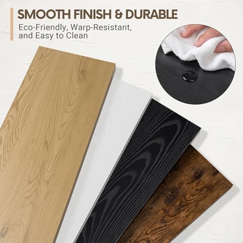 Vivelove 10x10 Inches Floating Shelves Wall Mounted Set of 2 - Image 5
