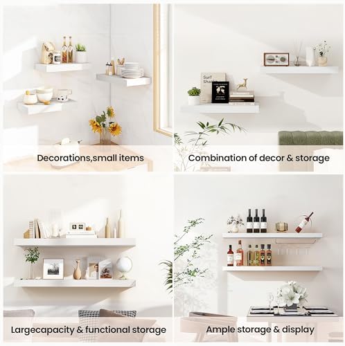 Vivelove Floating Shelves 9 inch Deep 36”Long Set of 2 - Image 6