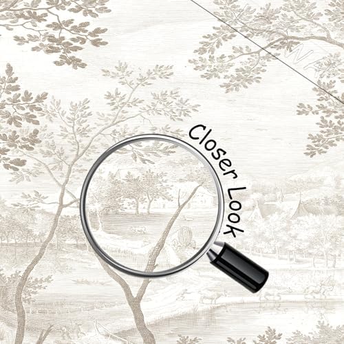 Beige Forest Peel and Stick Wallpaper Landscape Wall Mural - Image 5