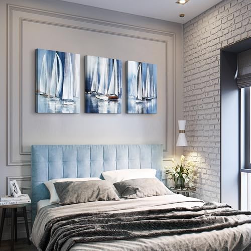 3 Piece Framed canvas wall art for living room bathroom bedroom Wall Art Decor - Image 4
