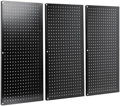 VIVO Steel Wall Mounted 48 x 32 inch Pegboard, Office Accessory Organizer by VIVO