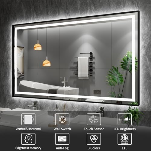 Amorho LED Bathroom Mirror - Image 2