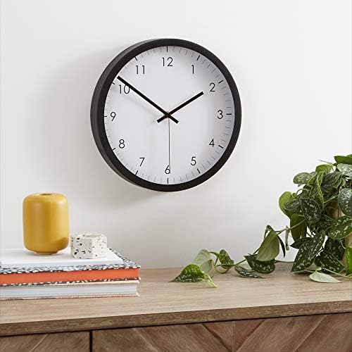 Amazon Basics Classic 12", Silent Non Ticking, Battery Operated, Round Wall - Image 6