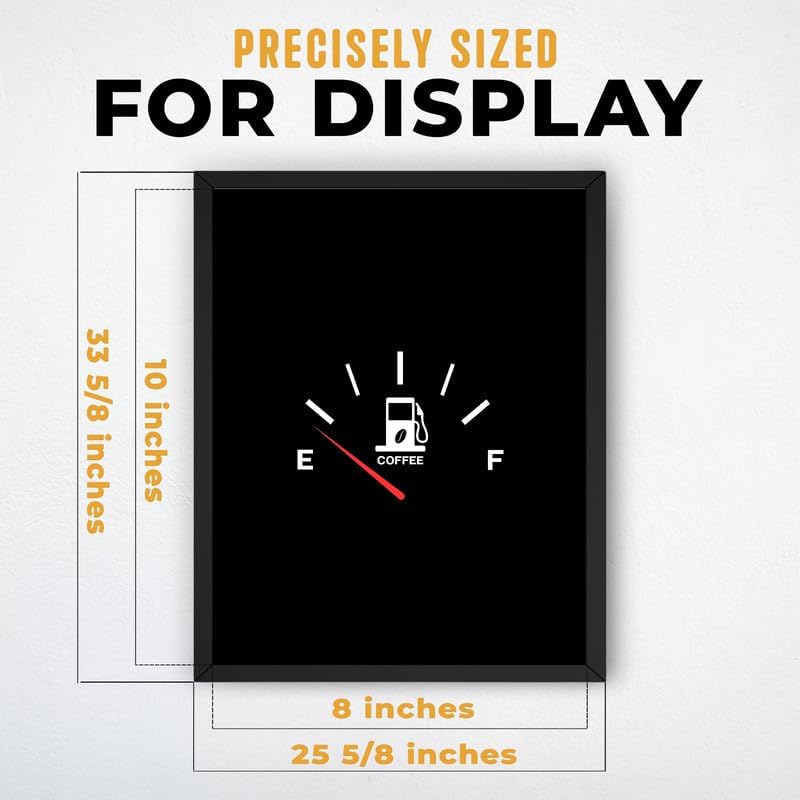 InkFlow Posters Coffee Gauge Canvas Poster - Image 3