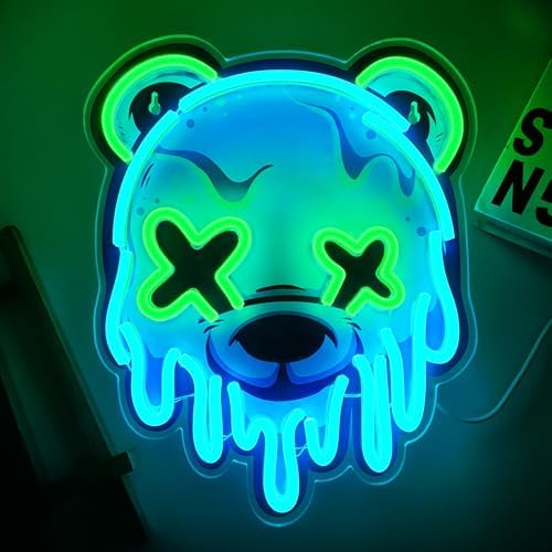 Ice Bear Neon Sign, Cool Led Sign - Image 2