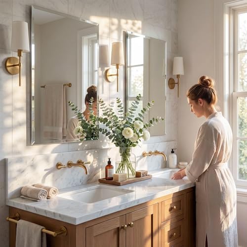 24x36 Inch Frameless Bathroom Mirror - Image 5