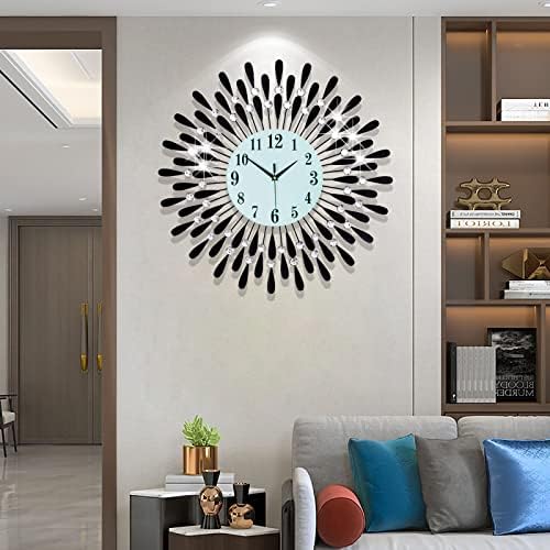 Large Wall Clock Non-Ticking Silent Modern Big Clocks Decorative Wall Clocks - Image 2