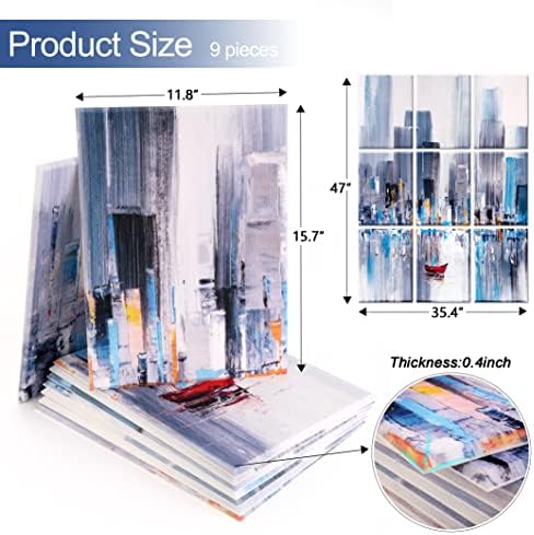 Decorative Acoustic wall Art panels, Sound Absorbing foam panels. - Image 3