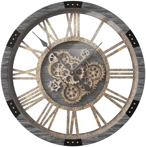 36" Extra Large Wall Clock by DORBOKER