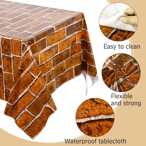 Chuangdi Brick Stone Wall Stone Wall Scene Setter Brick Sheet Wallpaper - Image 3