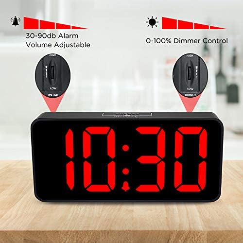 DreamSky Large Digital Alarm Clock Big Number - Image 5