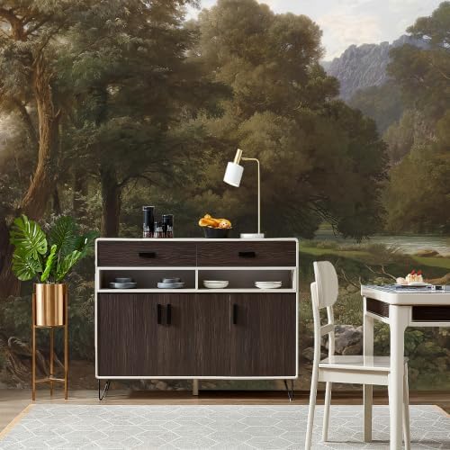 Classical realistic style natural landscape oil painting style self-adhesive - Image 4
