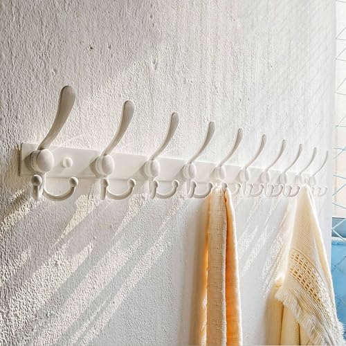 Dseap Coat Rack Wall Mount 37 Inch, Heavy Duty 12-Gauge Base vs Flimsy 1mm - Image 4