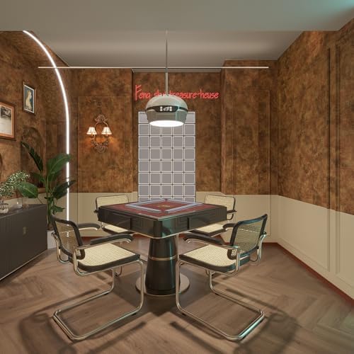 BAYYA Mid Century Modern Wallpaper Copper Peel and Stick Wallpaper 31.5"x80" - Image 3