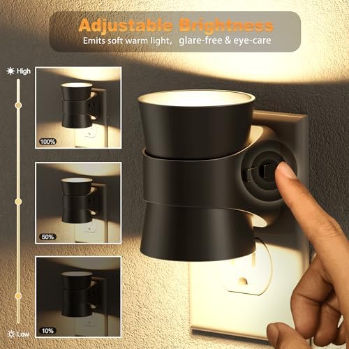 JandCase Night Light, Night Lights Plug Into Wall - Image 4