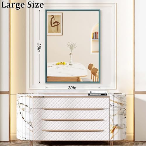 AAZZKANG Metal Framed Mirror Large Wall Mirror 28"x20" Rectangle - Image 2