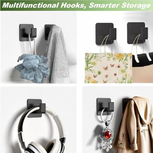 Adhesive Towel Hooks, Shower Hooks - Image 3