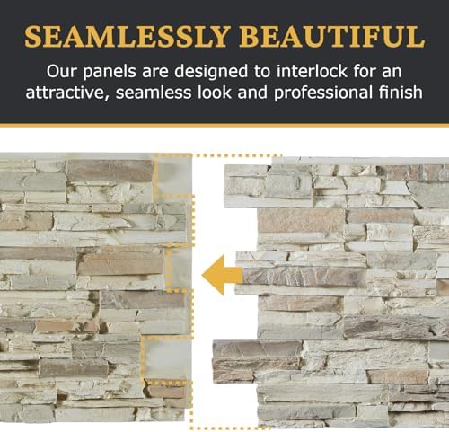 AZ Faux High-Density Polyurethane Faux Stone Wall Covering Panels - Image 6
