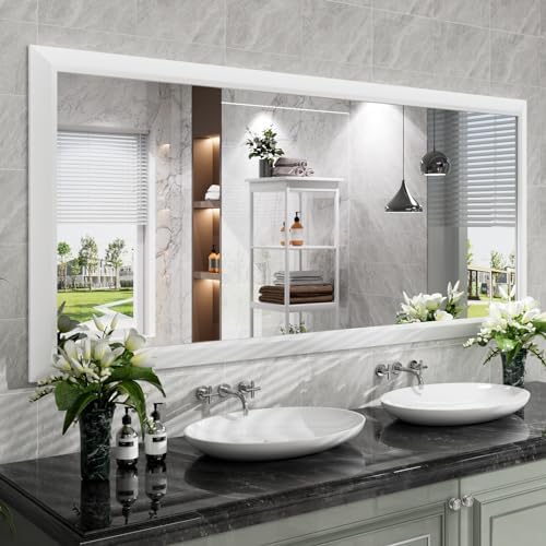 Amorho Bathroom Mirror for Wall 72x32 Inch by Amorho