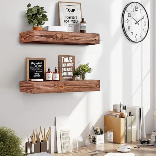 Floating Shelves, 24 x 7 Inch Fireplace Mantel - Image 2