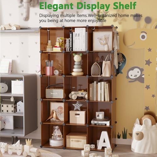 C&AHOME 16 Cube Storage Organizer Cube Shelves Units Storage Cubes - Image 4