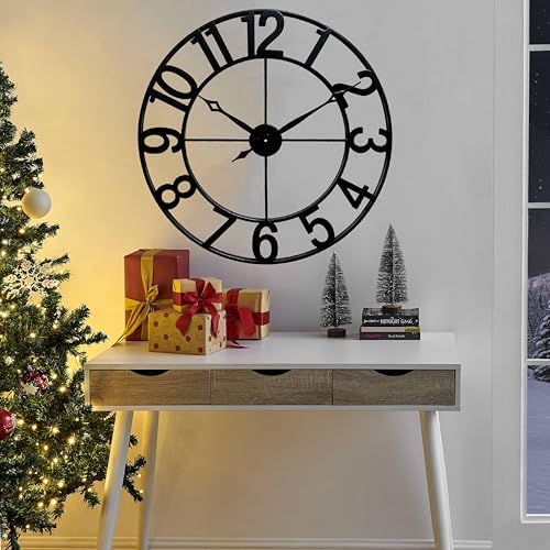 CLXEAST Oversized 30 Inch Wall Clock - Image 6