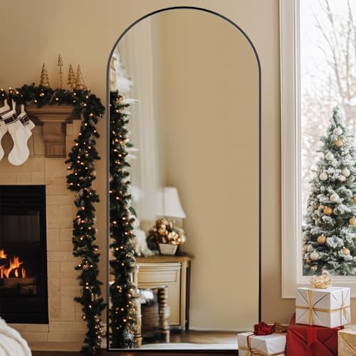 71"x32" Arched Full Length Mirror, Large Floor Mirror - Image 2