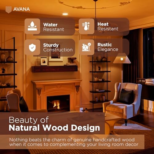 Avana Floating Fireplace Mantel - Image 4