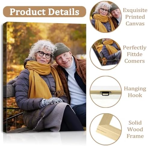 Canvas Prints with Your Photos, Ship Next Day Custom Wall Art - Image 6