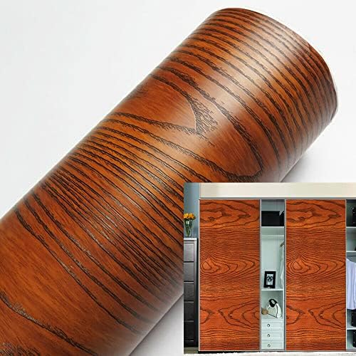Wood Grain Contact Paper Peel and Stick Wallpaper Removable Wall Paper - Image 5