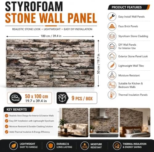 3D Faux Brick Wall Panels - Image 7