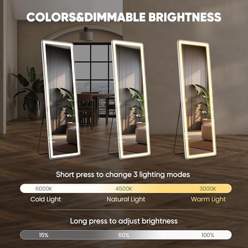 DUMOS Full Length Mirror Lighted - Image 3