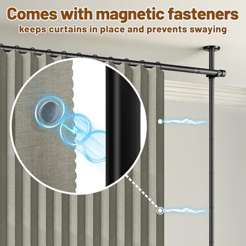 AJAZZ Privacy Curtains for Room Divider - Image 6