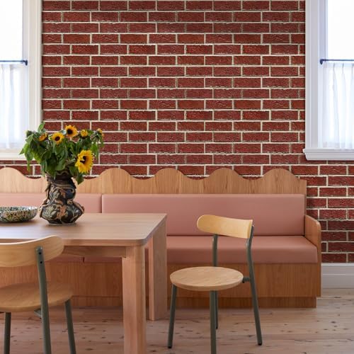 COMSTICKC 3D Peel and Stick Faux Brick Wall Panels - Image 6