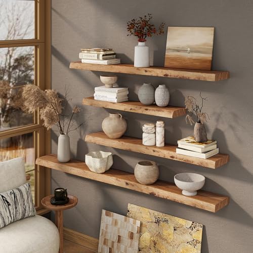 Marsmiles 55in Long Floating Shelves - Image 2