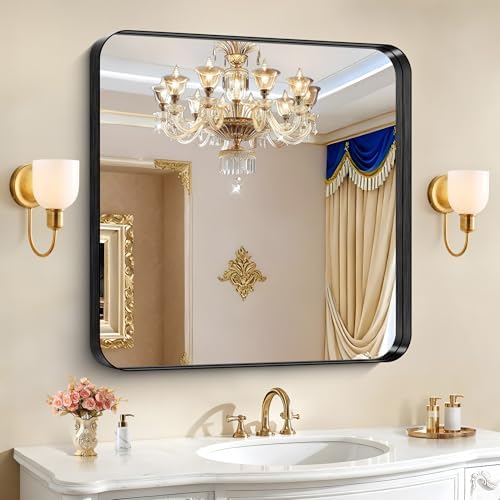 CIRCUMI Black Bathroom Mirror by CIRCUMIMirror