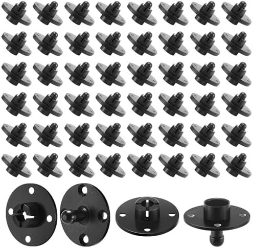 Moxweyeni 50 Pcs Panel Fasteners Mounting Clips by Moxweyeni