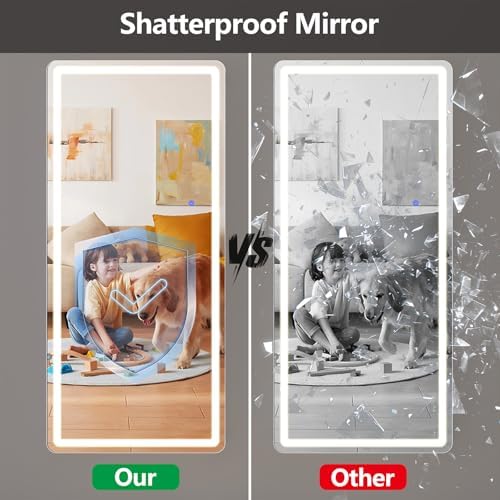 76" x 34" Rectangle Full Length Mirror - Image 6