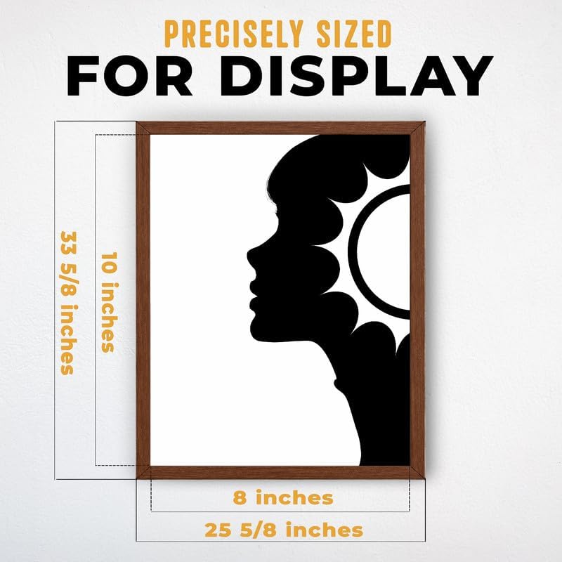 InkFlow Posters Abstract Face Silhouette Canvas Poster - Image 3