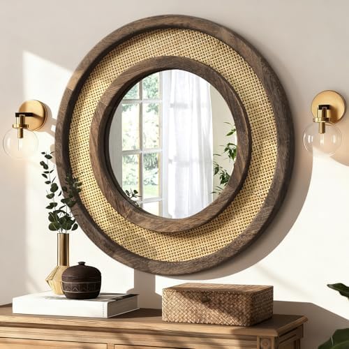 JJUUYOU Circle Wall Mirror by JJUUYOU