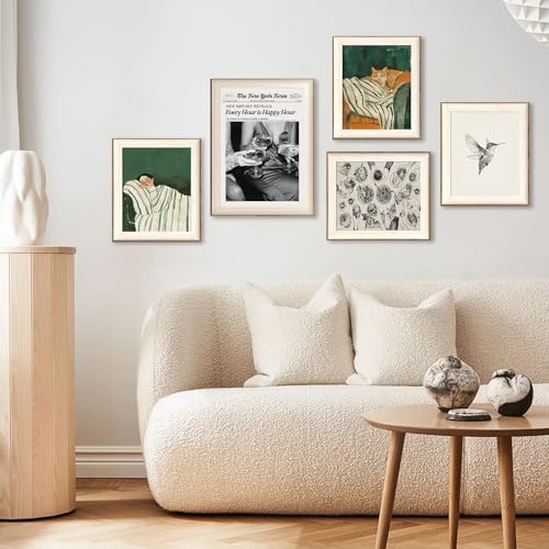 ASTRDECOR Framed Trendy NewsPaper Wall Art - Image 6