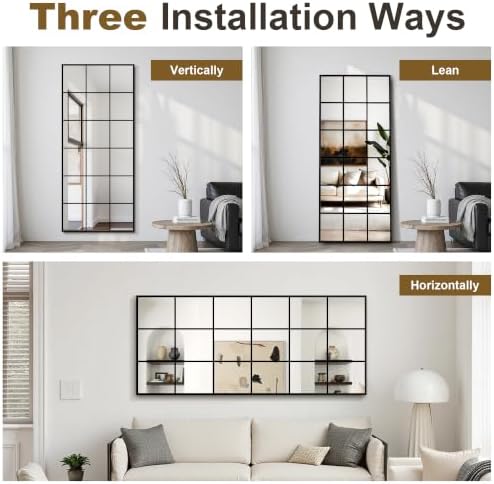 Full Length Mirror Window Pane - Image 4